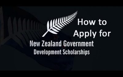 New Zealand Development Scholarship for the 2021 Academic Year