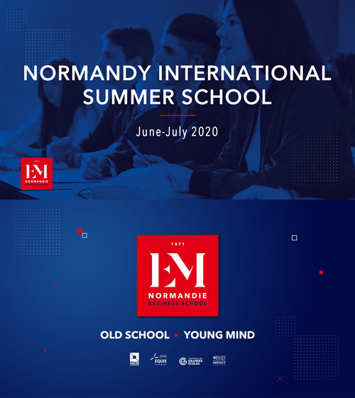 SUMMER SCHOOL 2020 at EM NORMANDIE, FRANCE