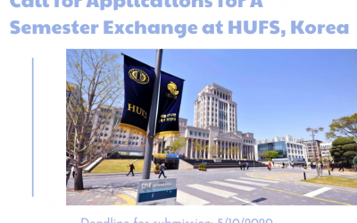 STUDENT EXCHANGE PROGRAM IN SPRING SEMESTER AT HANKUK UNIVERSITY OF FOREIGN STUDIES (HUFS), KOREA