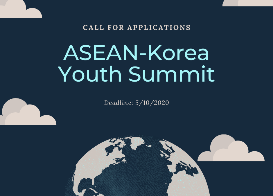 Call for Applications for The ASEAN-Korea Youth Summit