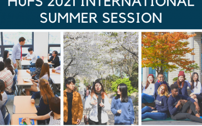 HUFS 2021 INTERNATIONAL SUMMER SESSION, KOREA